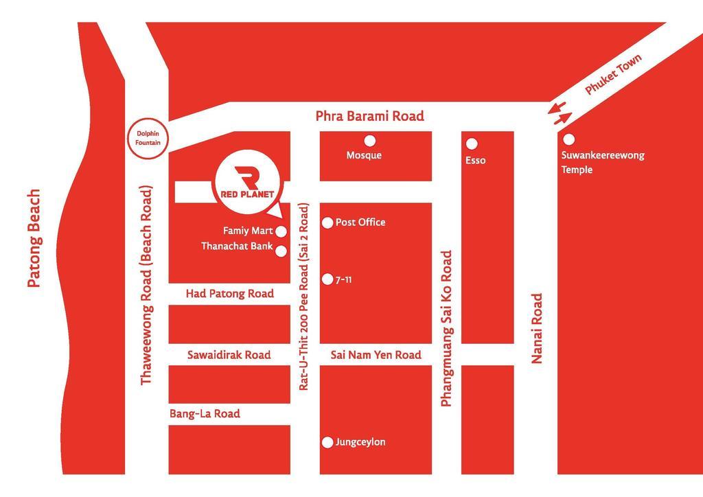 Red Planet Phuket Patong - Sha Extra Plus Exterior foto